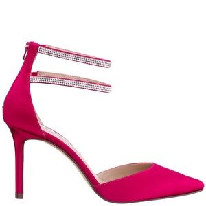 Nina Shoes Fuchsia Strappy Heels